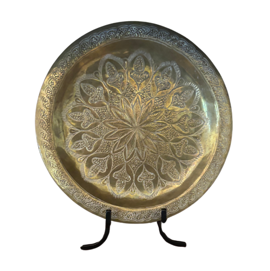 Antique Brass Plate