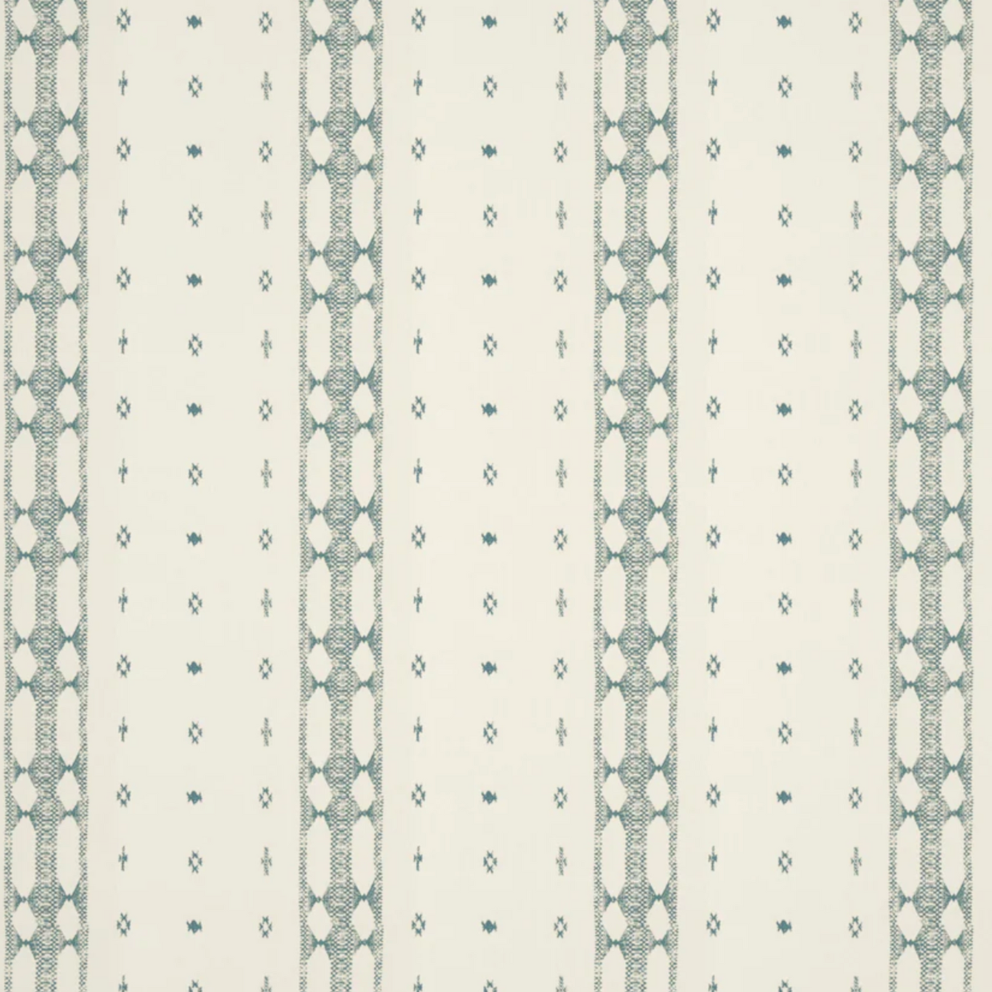 22" x 22" Pillow - Indira Strip Petrol