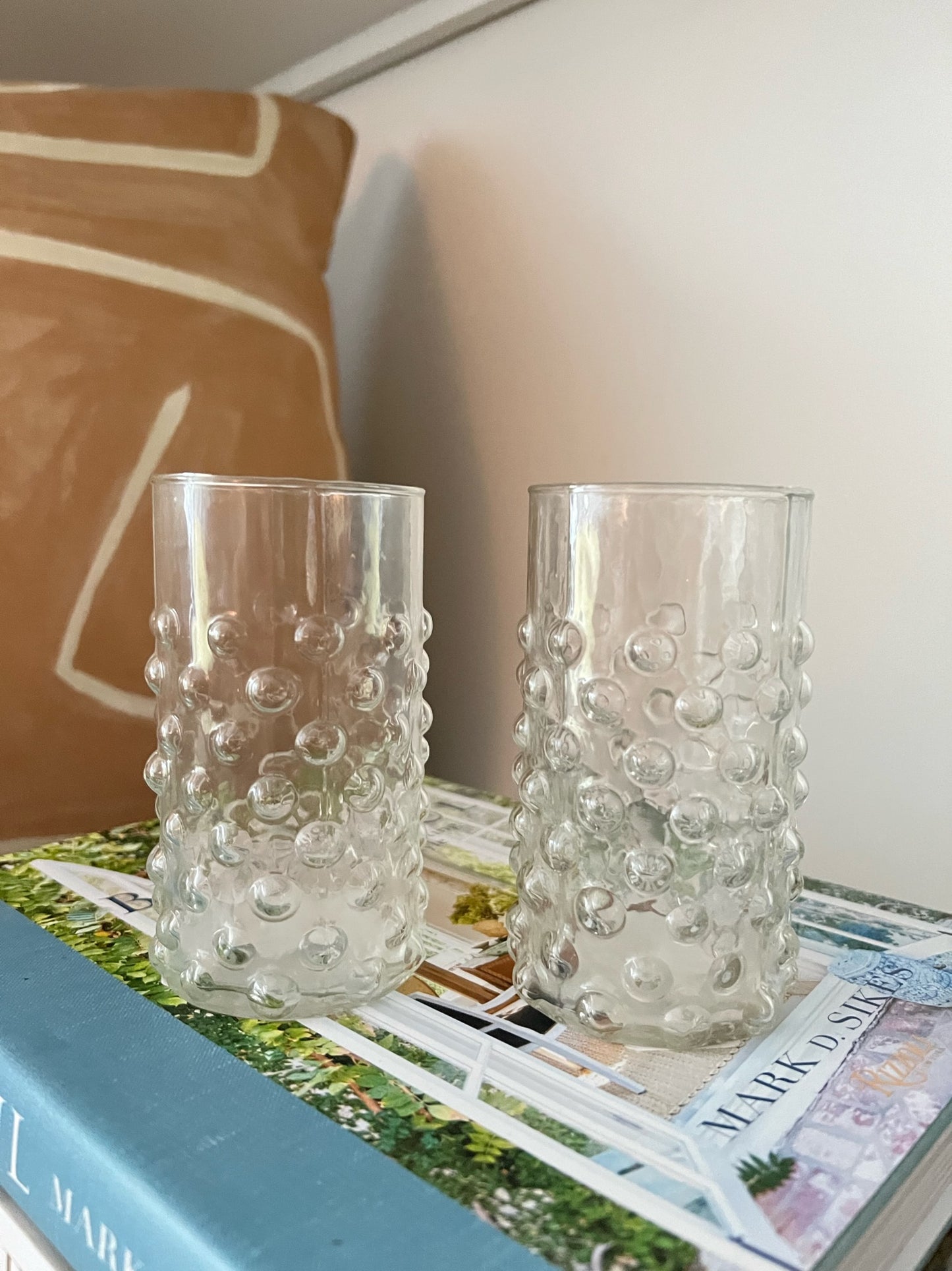 Hobnail Drinking Glass