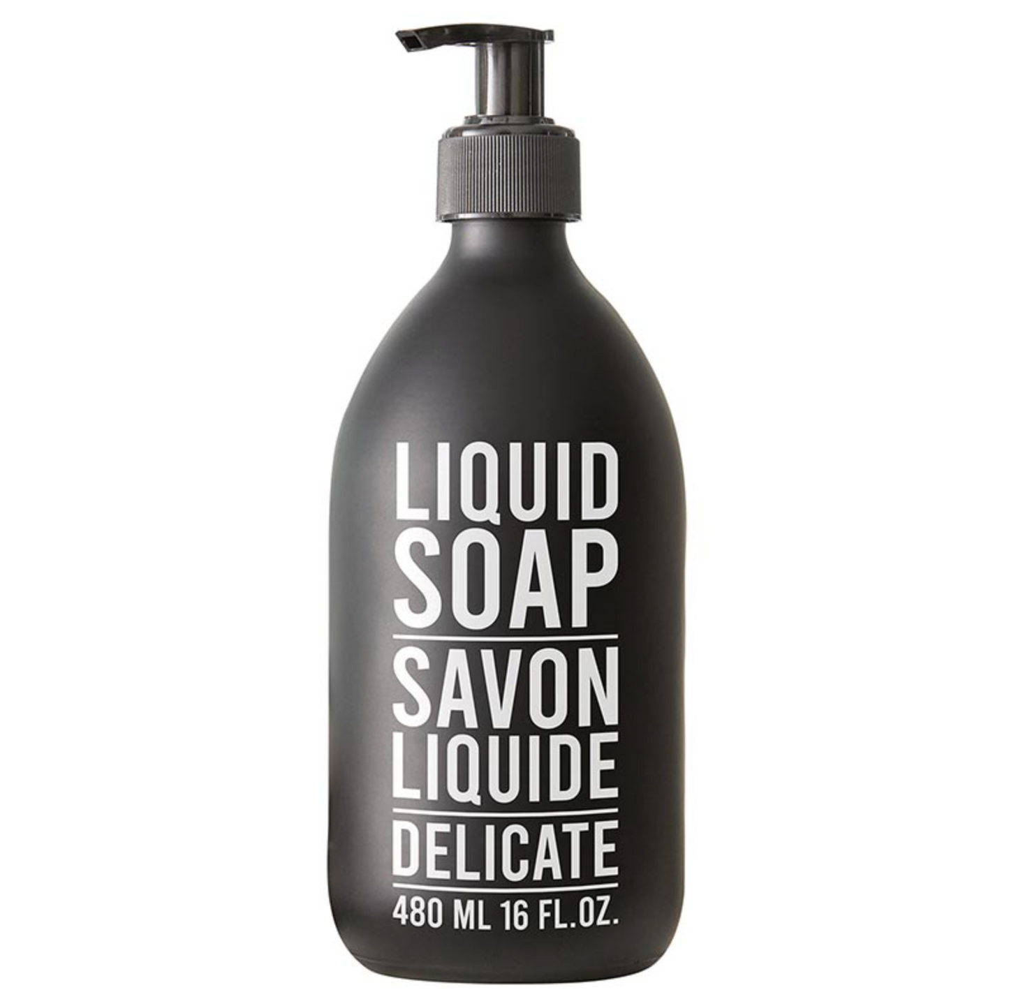 Matte Black Soap Dispenser