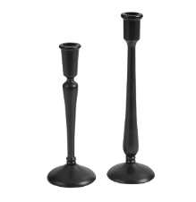 Black Vintage Taper Holders