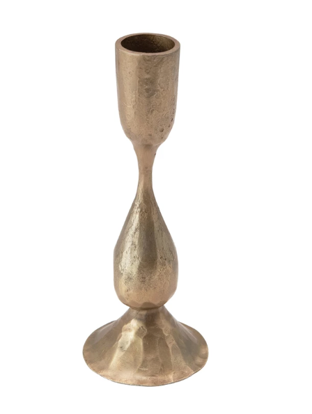 Curved Hand-Forged Metal Taper