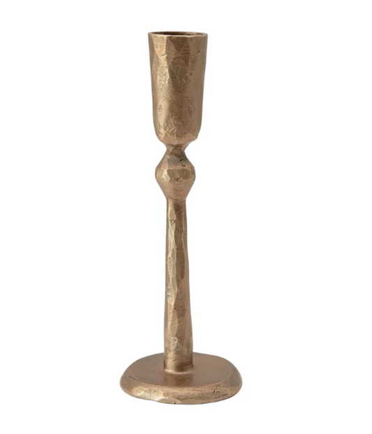 Hand-Forged Metal Taper Holder