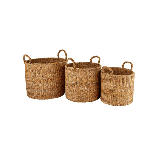 Round Seagrass Baskets