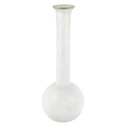 White Glass Vase