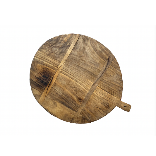 Antique Round Wood Cutting Board