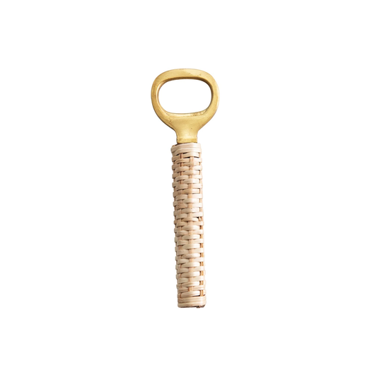 Bottle Opener with Bamboo Wrapped Handle