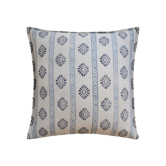 22" x 22" Pillow - Alma Indigo