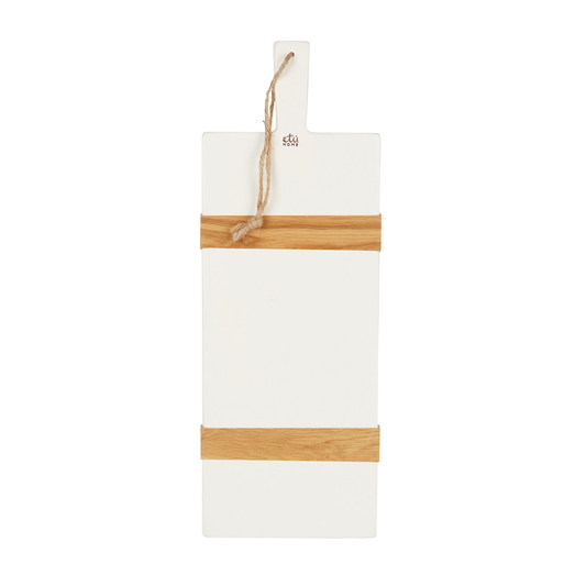 White Rectangle Mod Charcuterie Board - 22" L