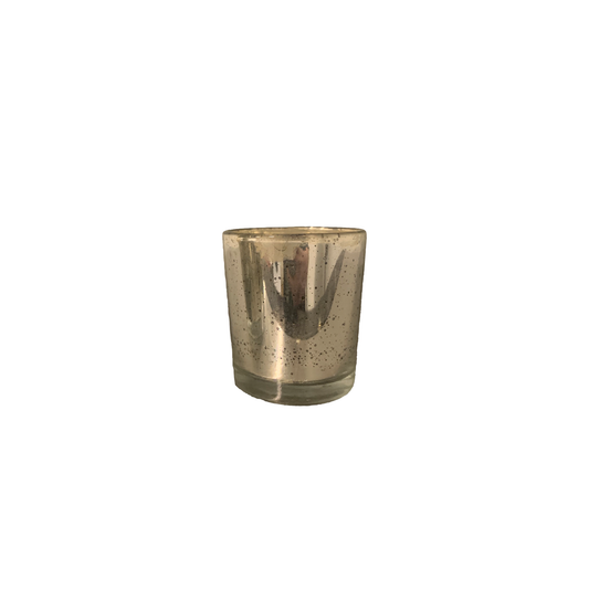 Mercury Glass Votives - Smooth