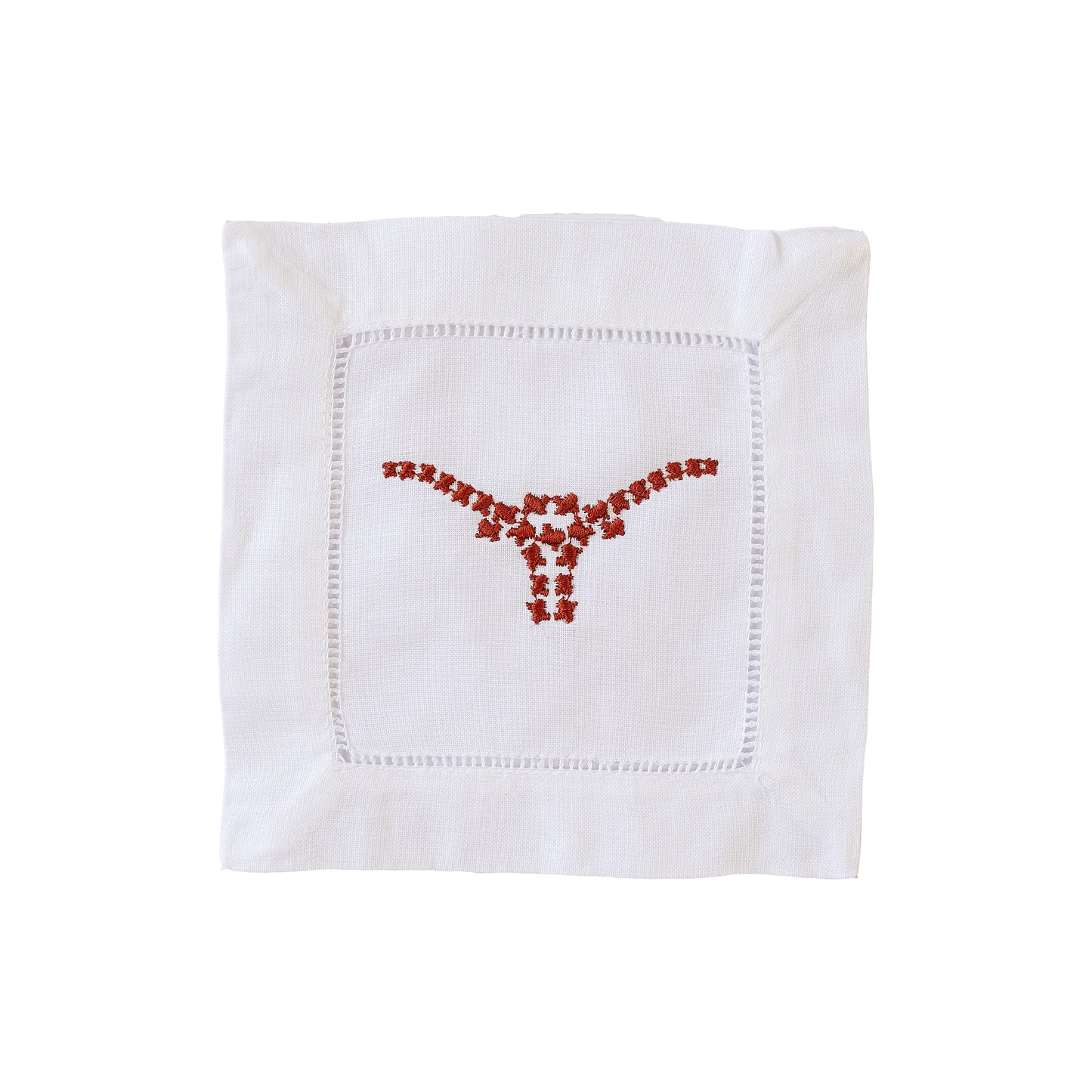 Longhorn Cocktail Napkins - Set of 4