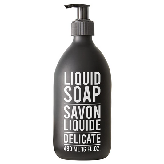 Matte Black Soap Dispenser