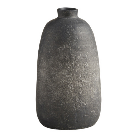 Rustic Black Vase