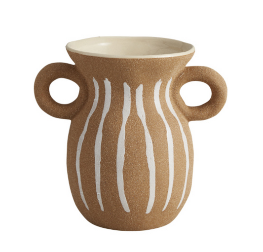 Earth Striped Vase