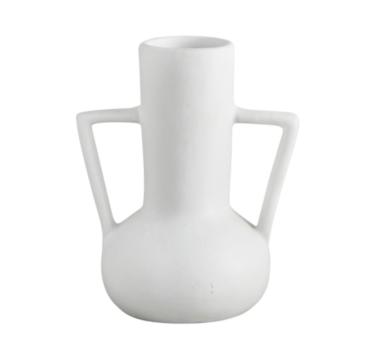 Matte White Long Vase